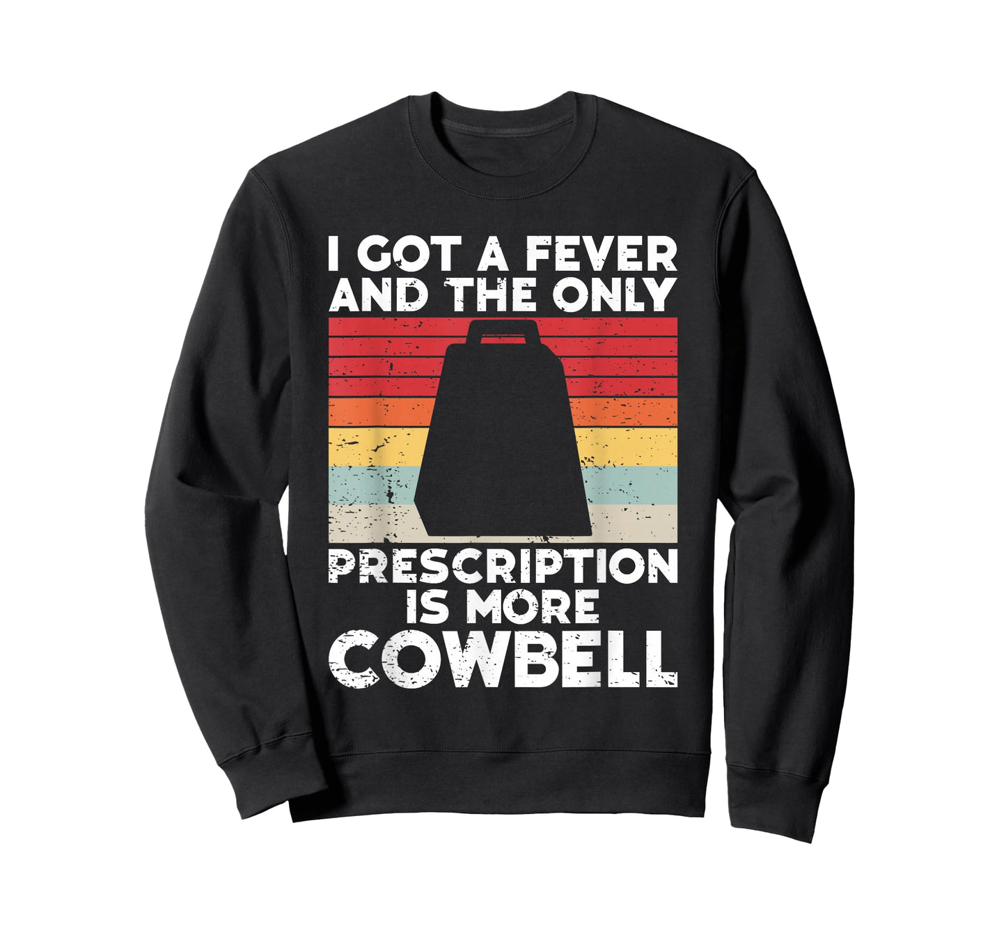 Cow Bell More Cowbell Vintage Funny Drummer Cowbell Funny T-Shirt