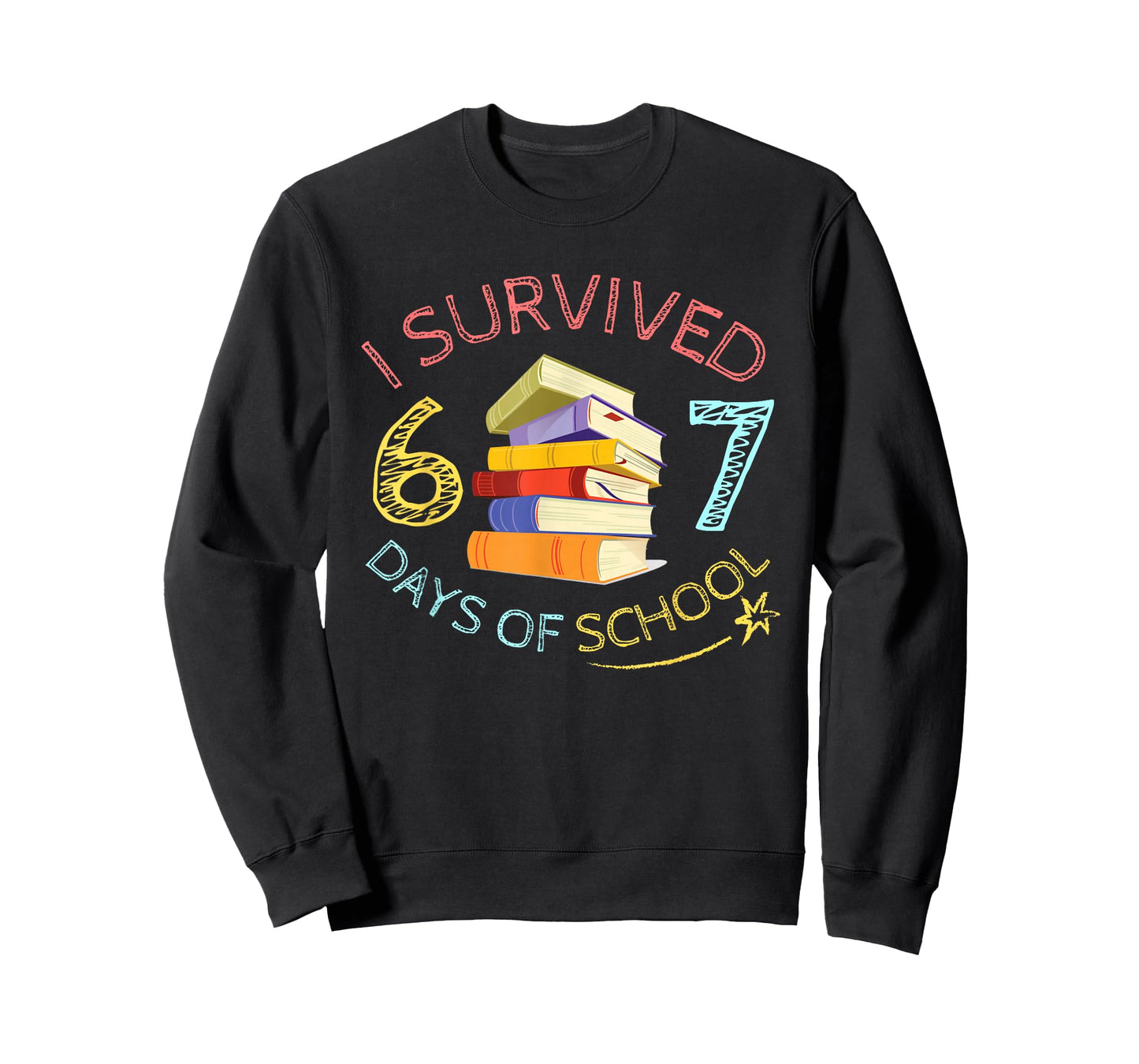 I Survived 67 Days of School Funny 67 Meme Teacher Student T-Shirt