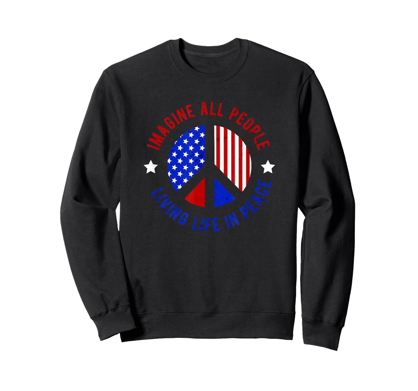 Imagine All People Living Life in Peace T-Shirt