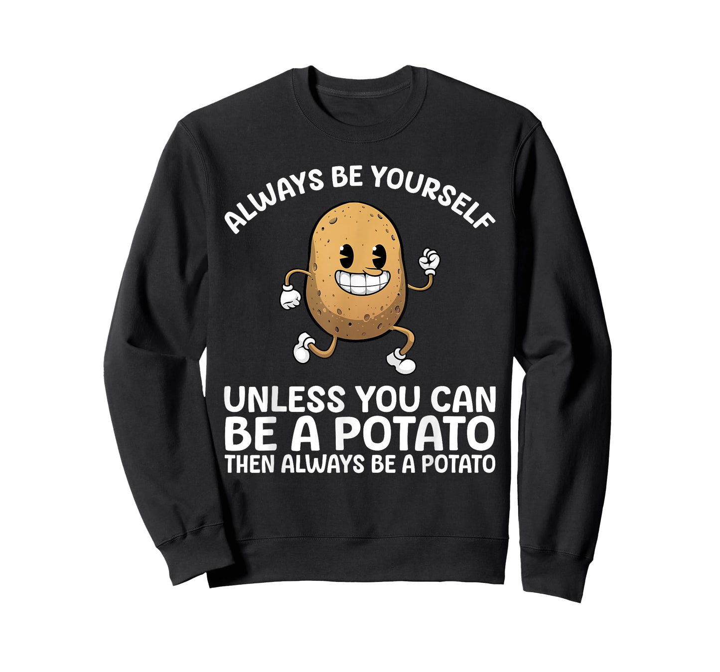 Potato Novelty for Men Women Adult Potato Gag Potato Lovers T-Shirt