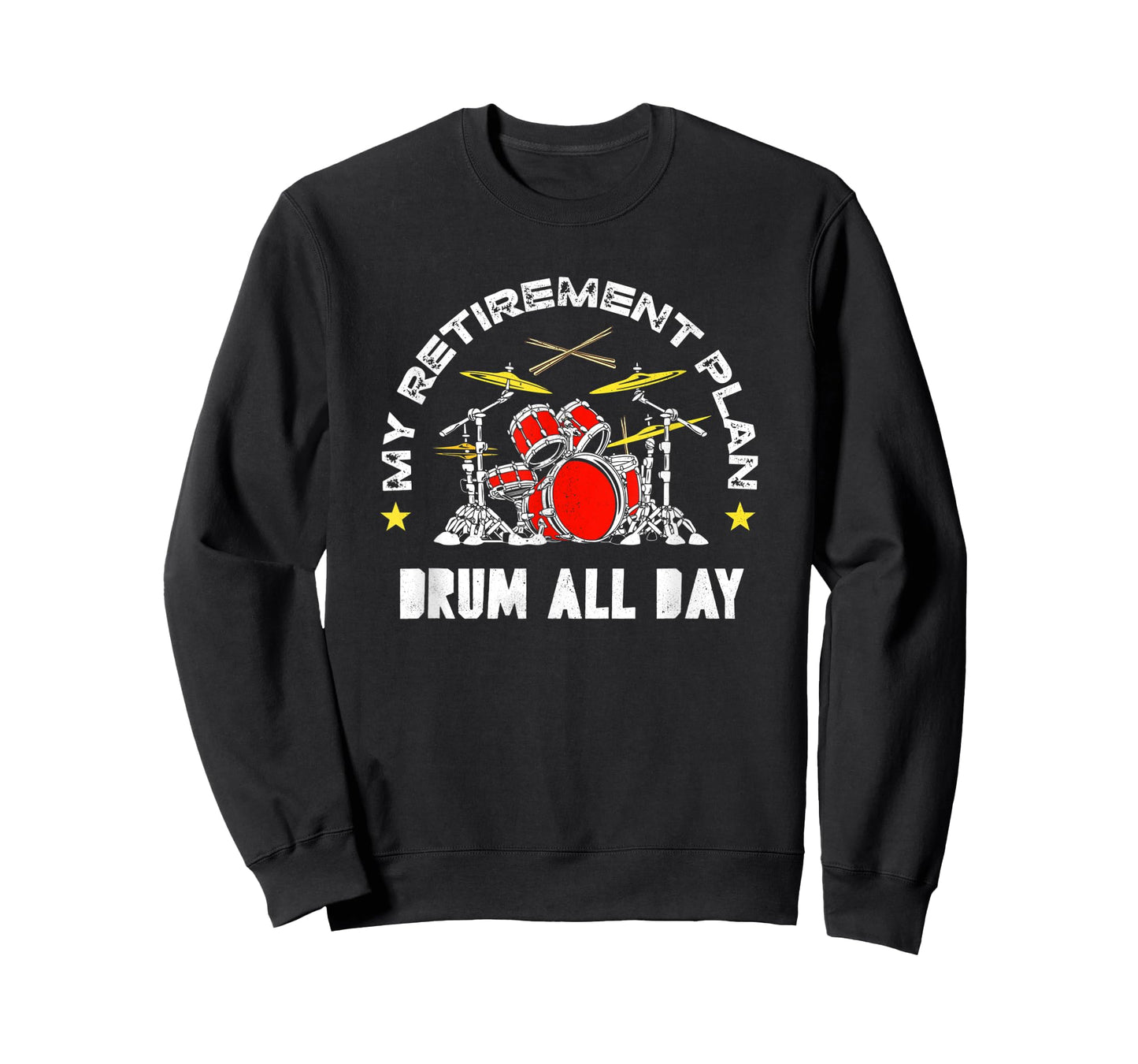 My Retirement Plan Funny Drummer Drum Set Drumming Lovers T-Shirt