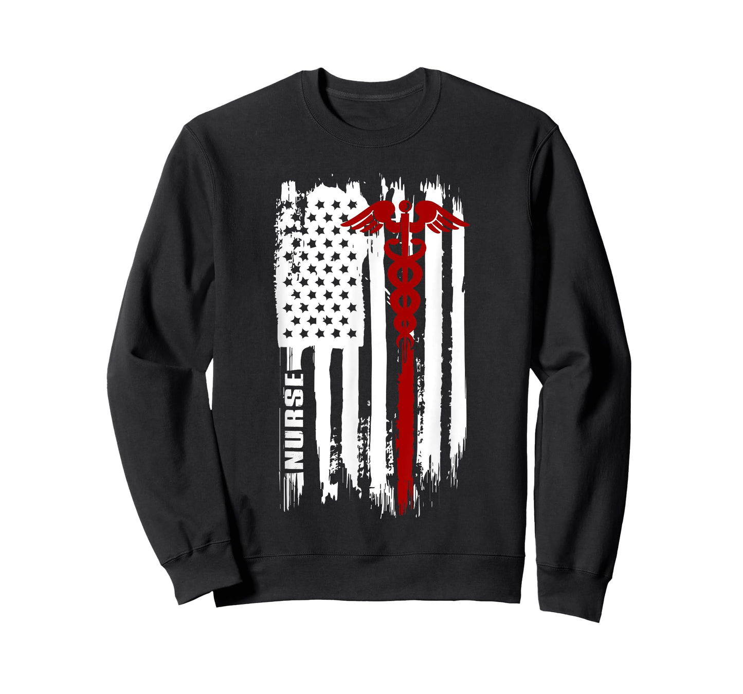 American Flag Nurse | USA Nurses Gift T-Shirt