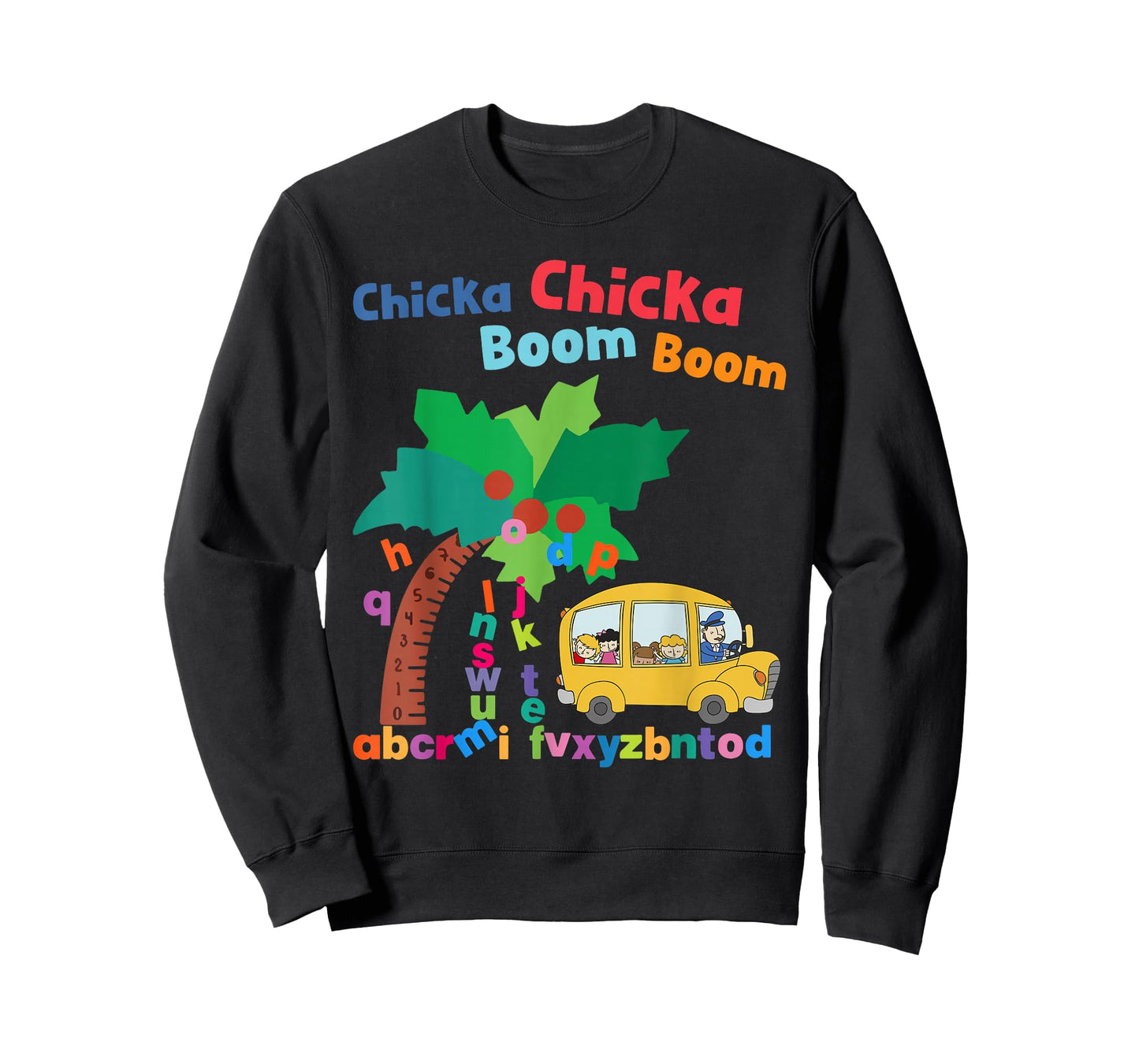 Chicka Boom Bus Crew First Day of School Teacher T-Shirt