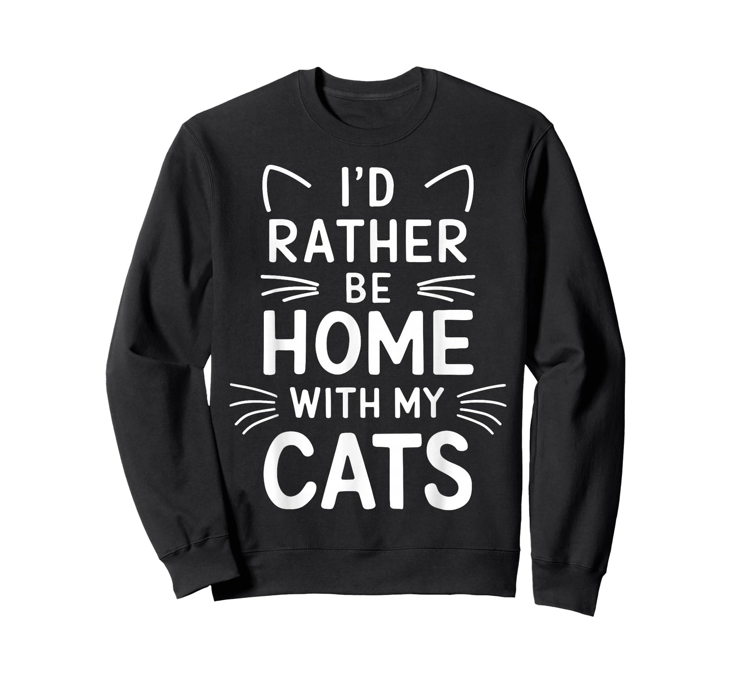 I'd Rather Be Home With My Cats T-Shirt