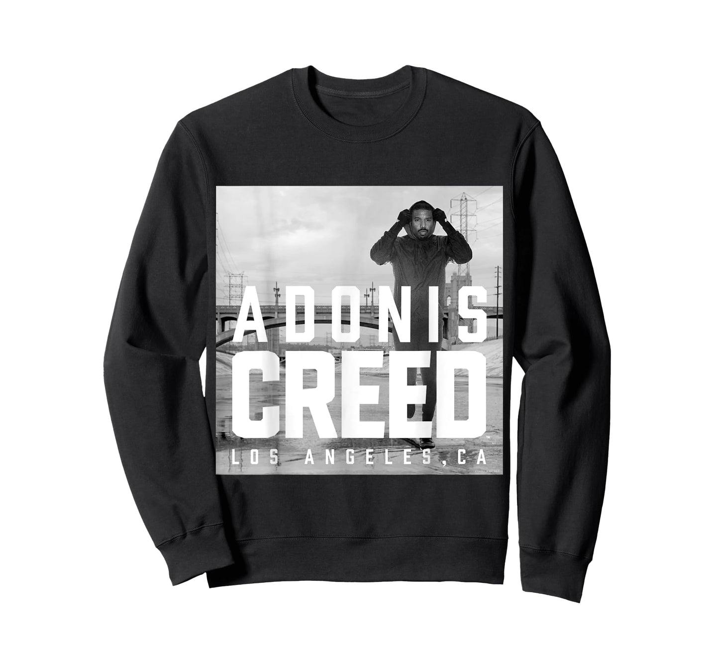 Adonis Creed LA black and white photography T-Shirt
