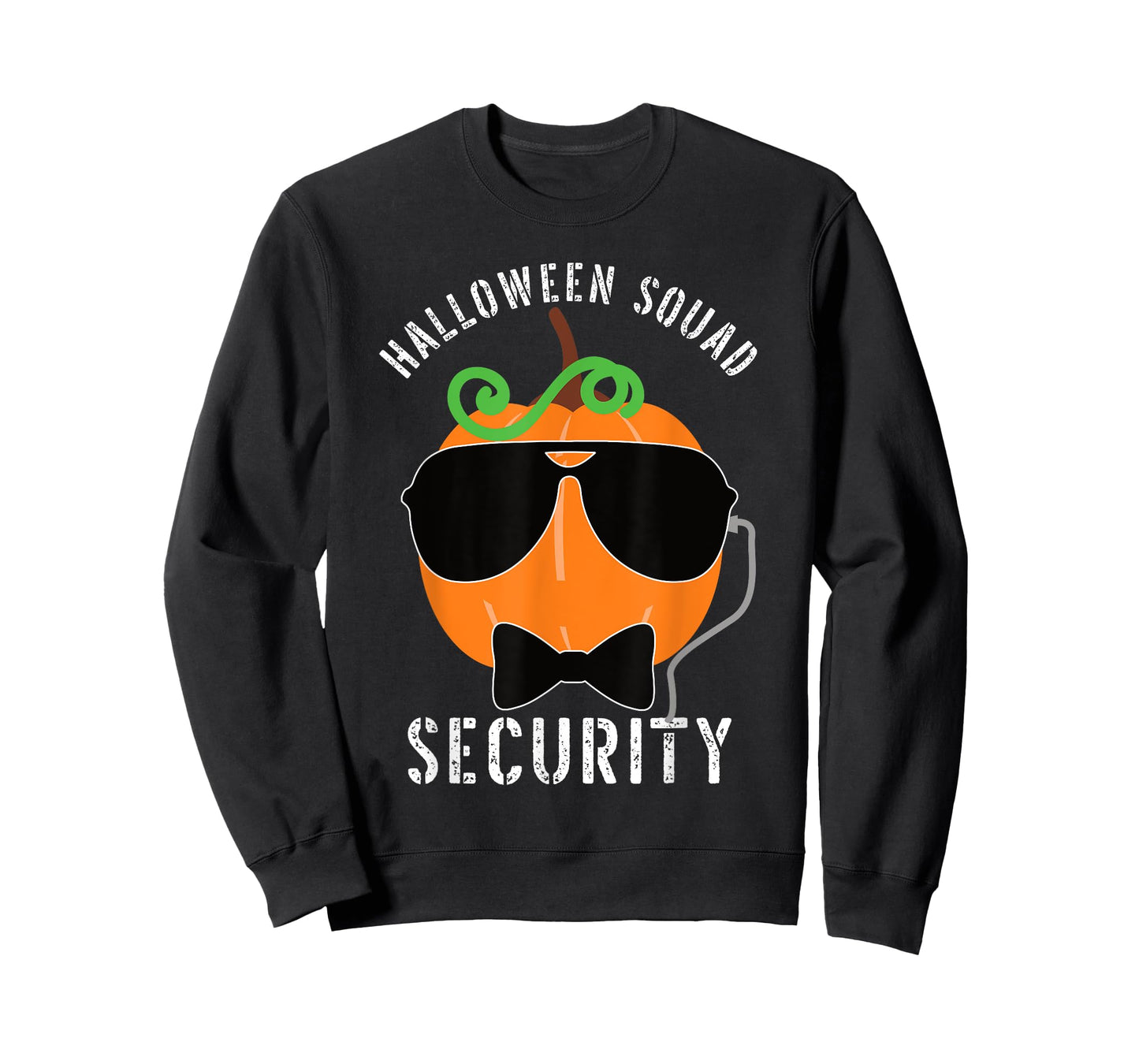 'Halloween Squad Security' Funny Halloween Body Guard T-Shirt