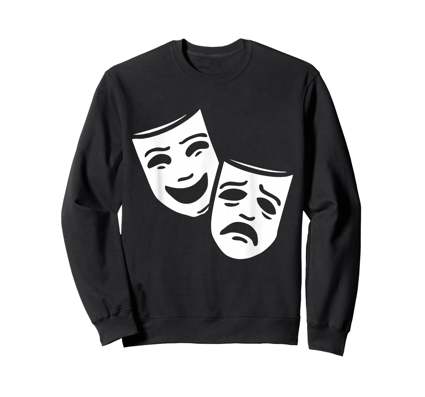 Comedy And Tragedy Greek Theater Masks T-Shirt