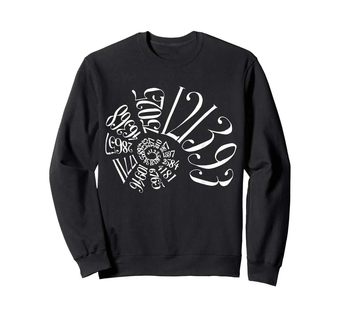 Fibonacci Sequence Spiral T-Shirt