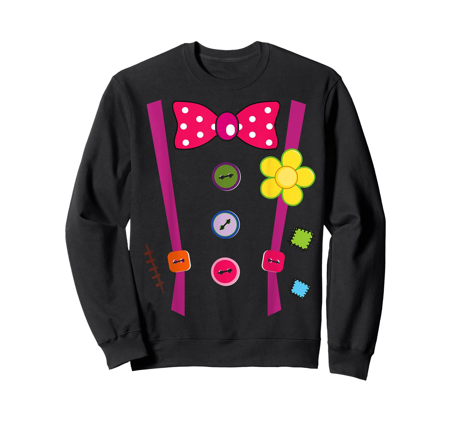 Halloween Clown T-Shirt DIY Costume Fun For Man Woman & Kids T-Shirt