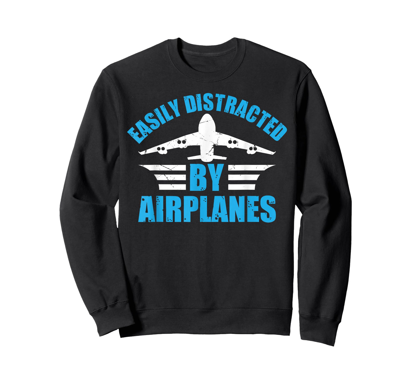 Aircraft Pilot Plane Lover - Easily Distracted by Airplanes T-Shirt