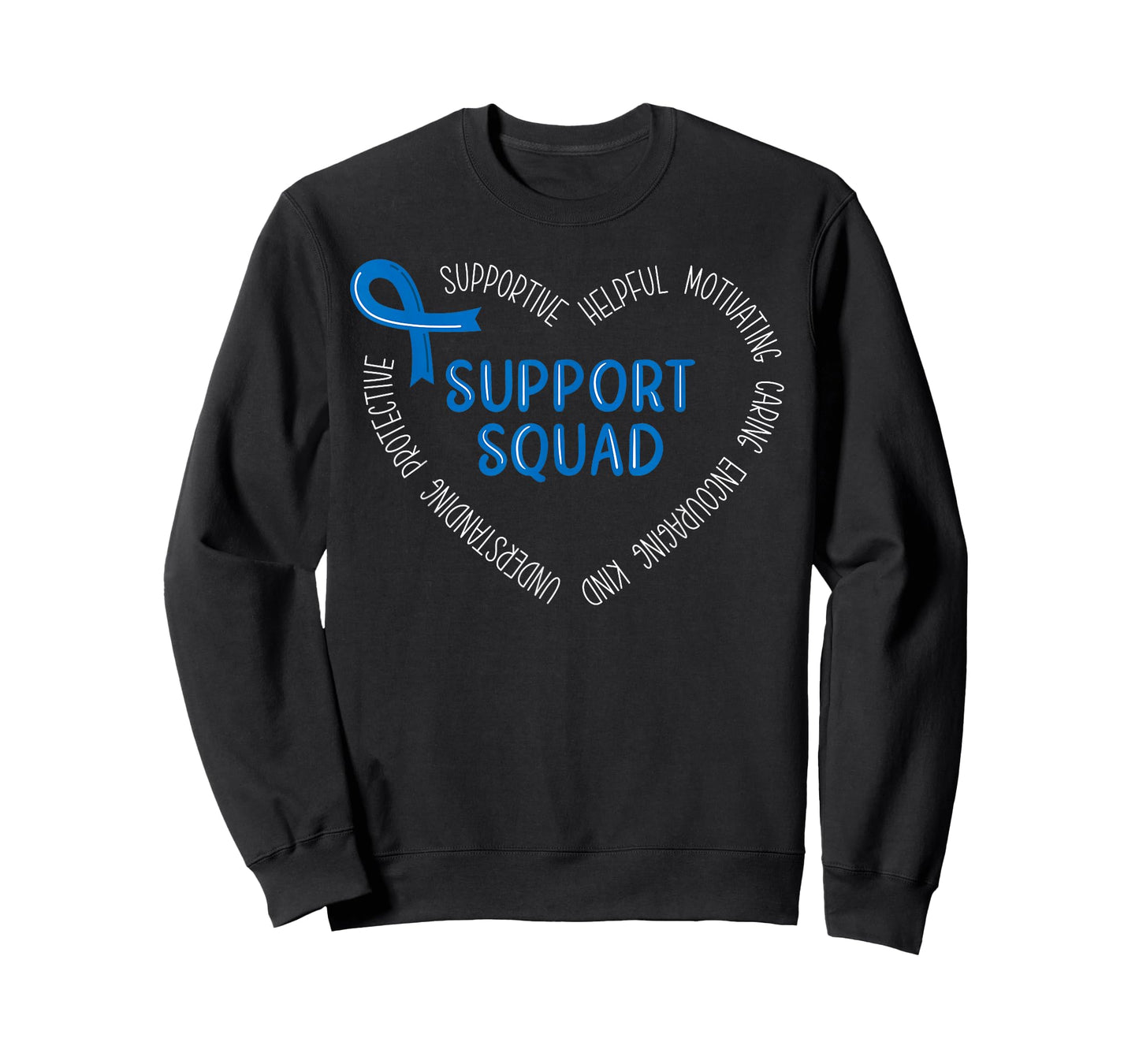 Colon Cancer Support Squad Colon Cancer Awareness T-Shirt