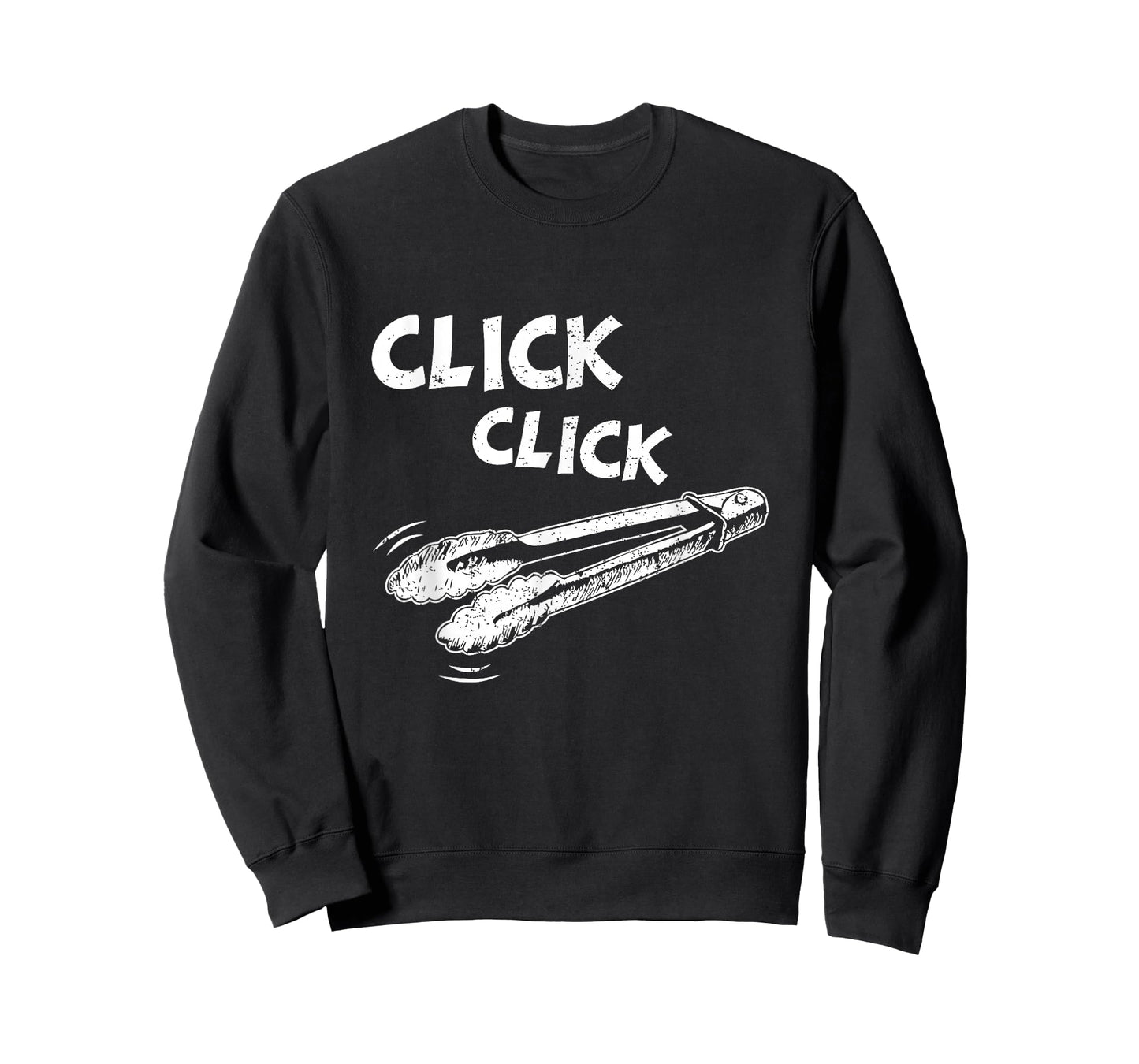 Click a Click Tongs Bbq Barbecue Barbecuing Hanging T-Shirt