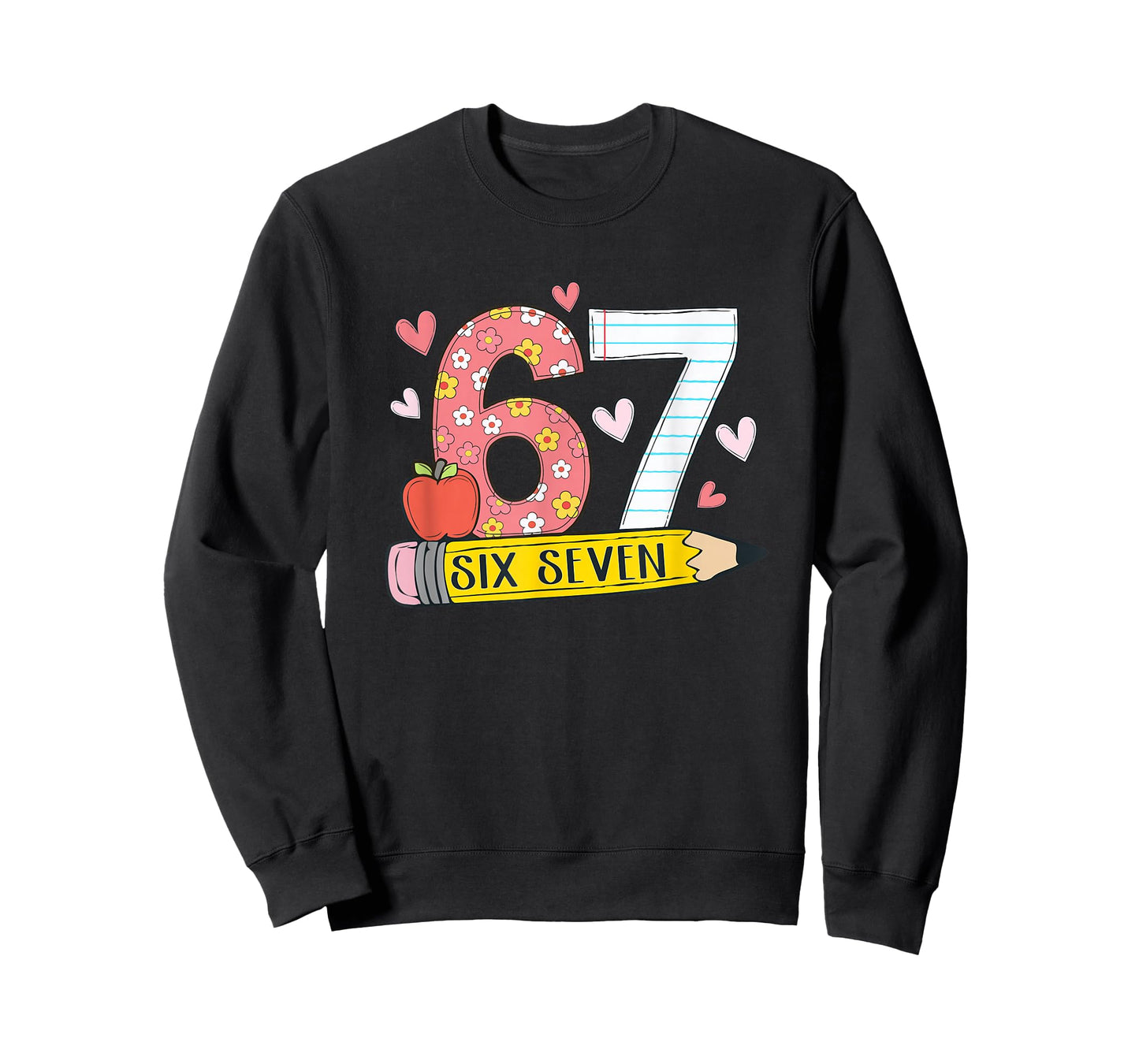67 Shirt for Teachers 67 Meme Girls Women Teacher Six Seven T-Shirt