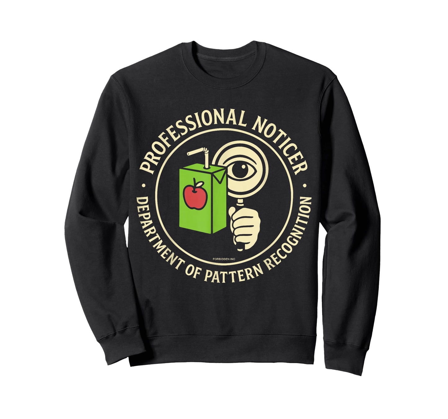 Retro Professional Noticer Department of Pattern Recognition T-Shirt