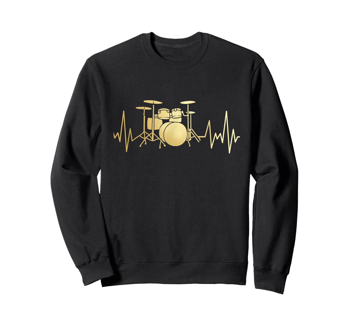 Drum set Heartbeat graphic T-Shirt