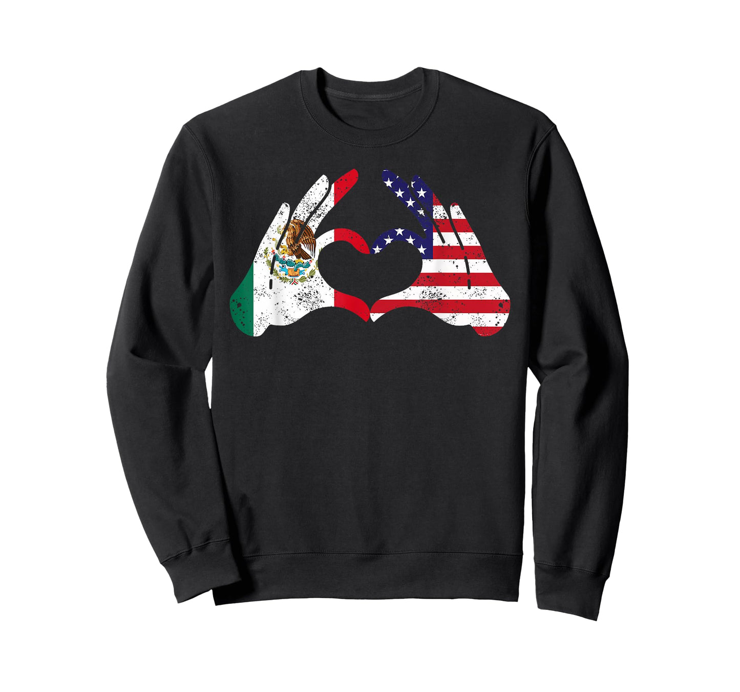 American Mexican Pride Heritage America Mexico Flag Roots T-Shirt