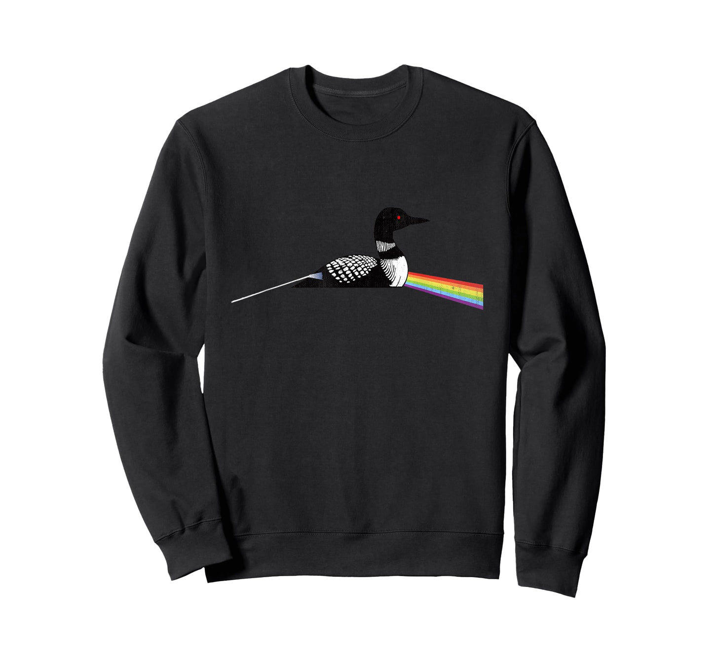 Original Classic Dark Side of The Loon Bird Watching T-Shirt