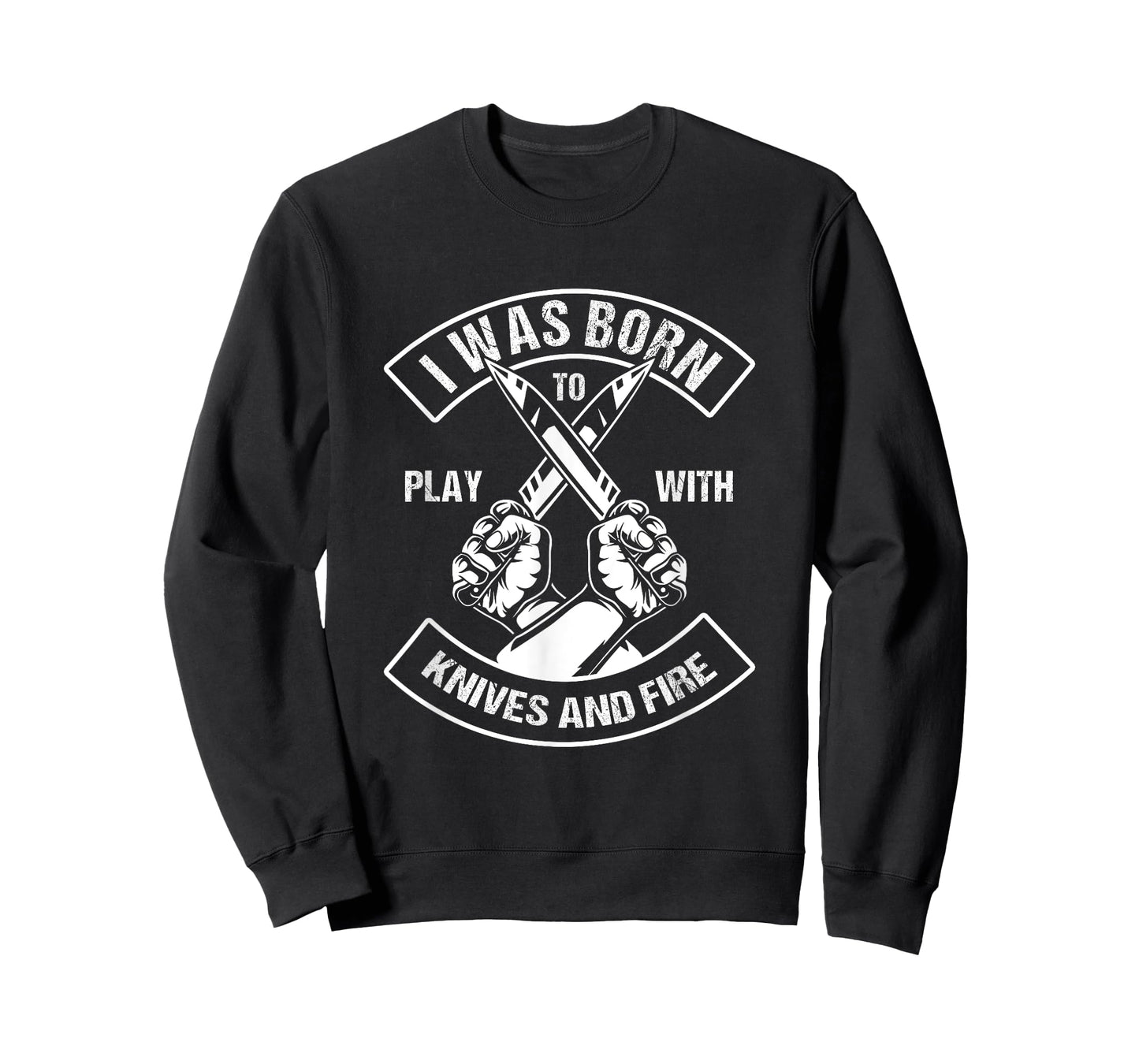 Culinary Chef Born To Play With Knife Fire T-Shirt