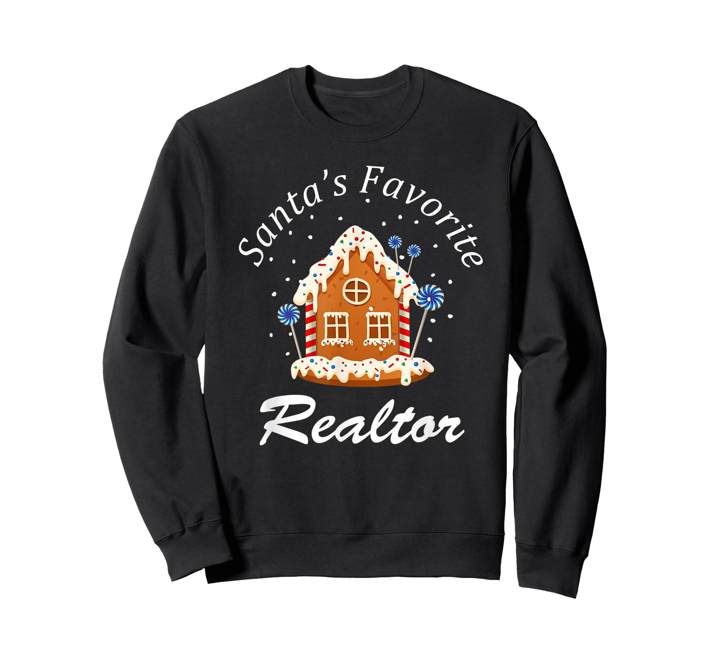 Santa’s Favorite Realtor Real Estate Agent Merry Christmas T-Shirt