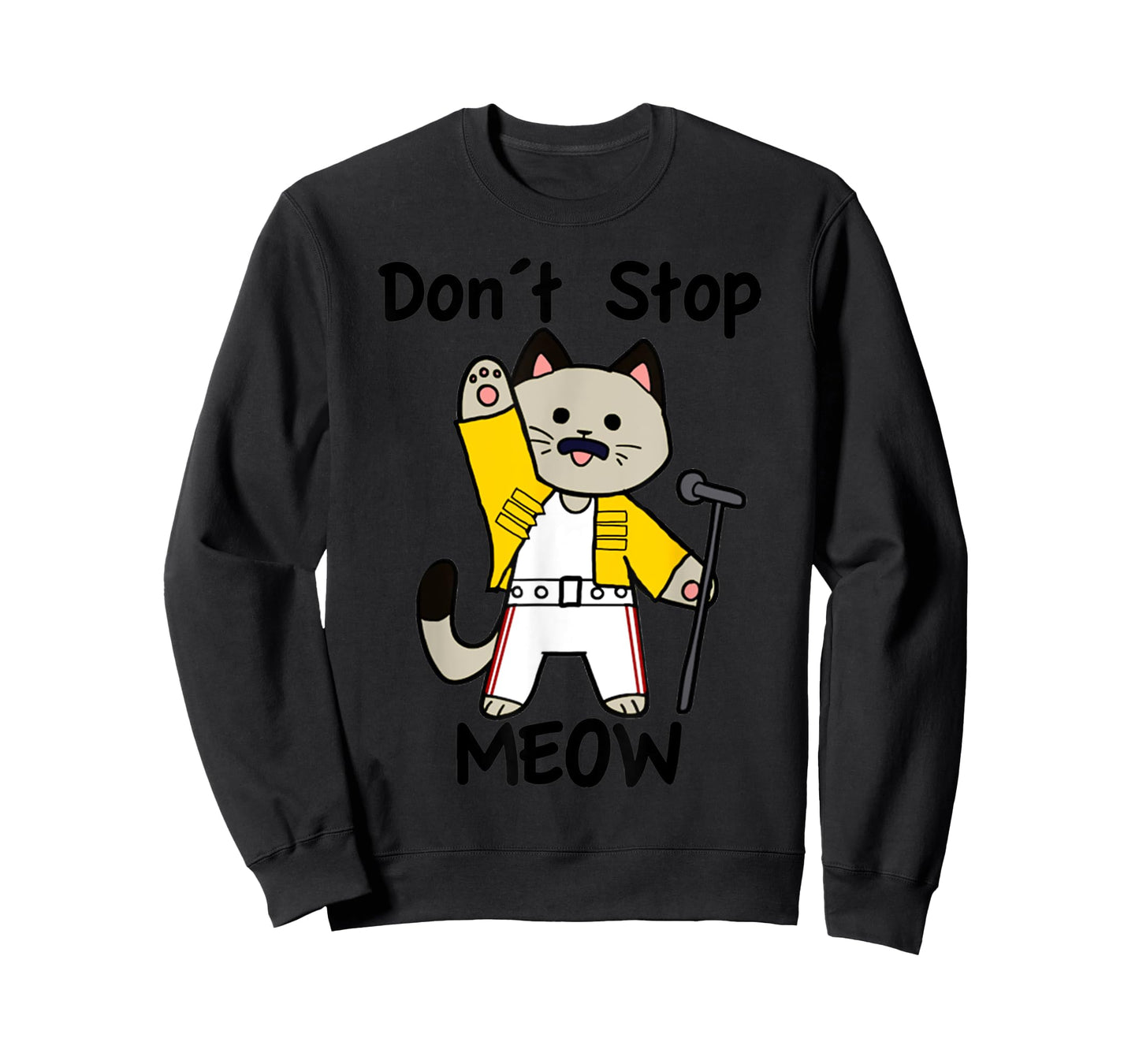 Vintage Funny Quote Dont Stop Meow Retro Cat Meme Lover T-Shirt
