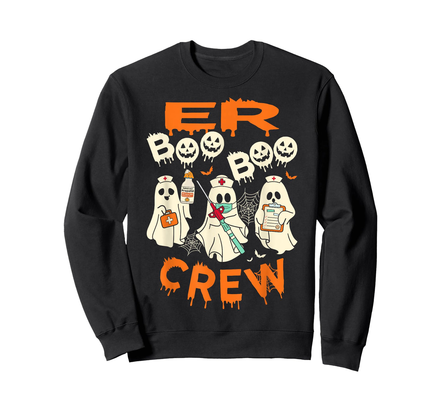Cute Emergency Department Funny ER Nurse Halloween T-Shirt