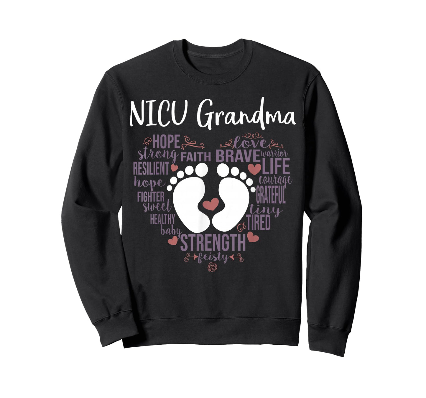 "NICU Grandma" Preemie or NICU Grandma Shirt T-Shirt