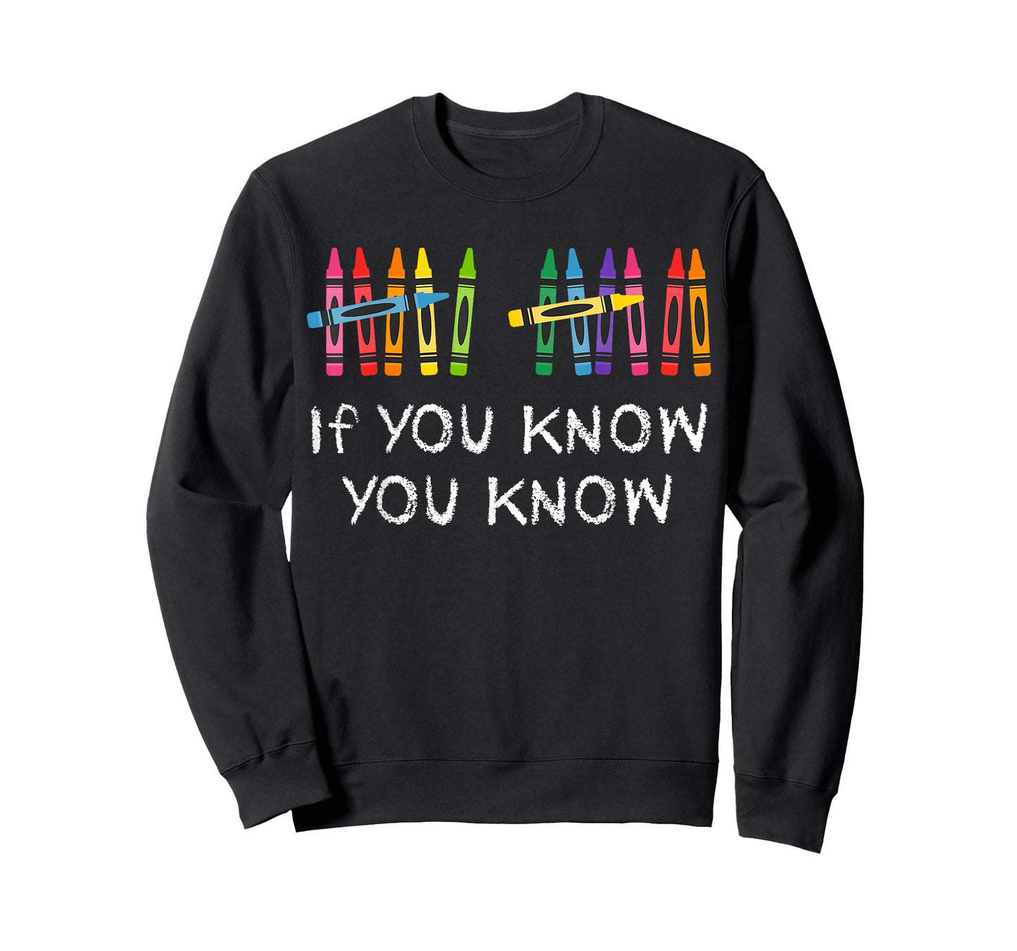 Funny Six Seven 6 7 Meme Tally Marks Crayons Teacher Kids T-Shirt
