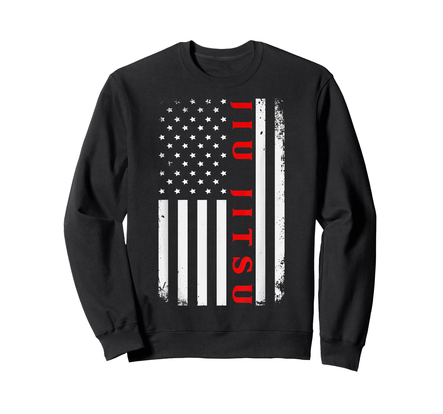 BJJ Brazilian Jiu Jitsu American Flag T-Shirt for Women Kids Men