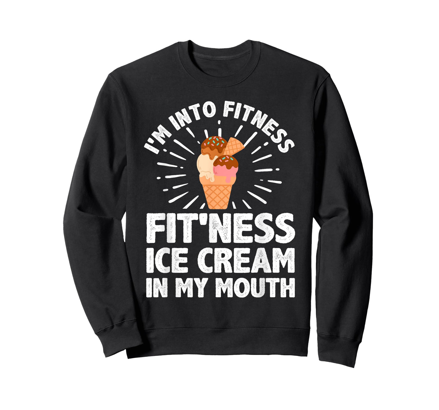 Cool Ice Cream For Men Women Ice Cream Cone Lover Dessert T-Shirt
