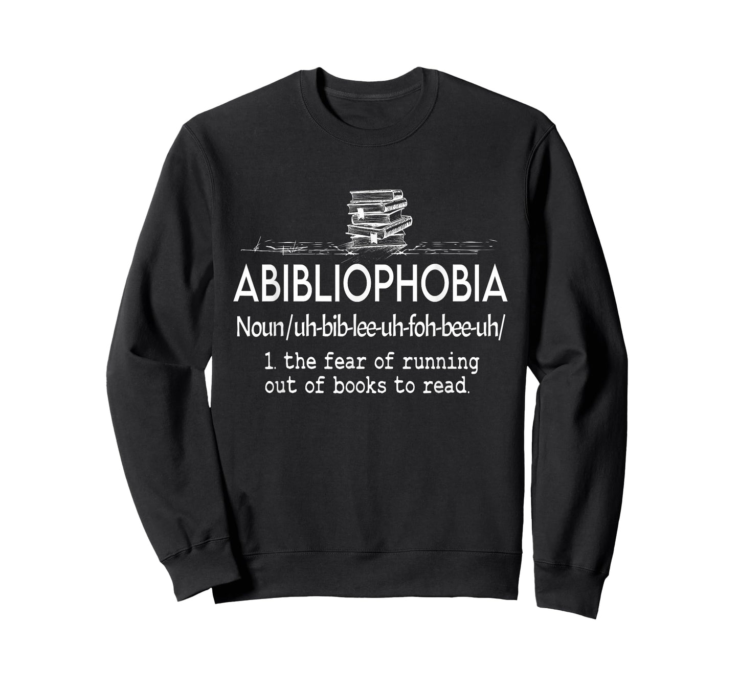 Abibliophobia - Funny Reading Bookworm Reader Present T-Shirt