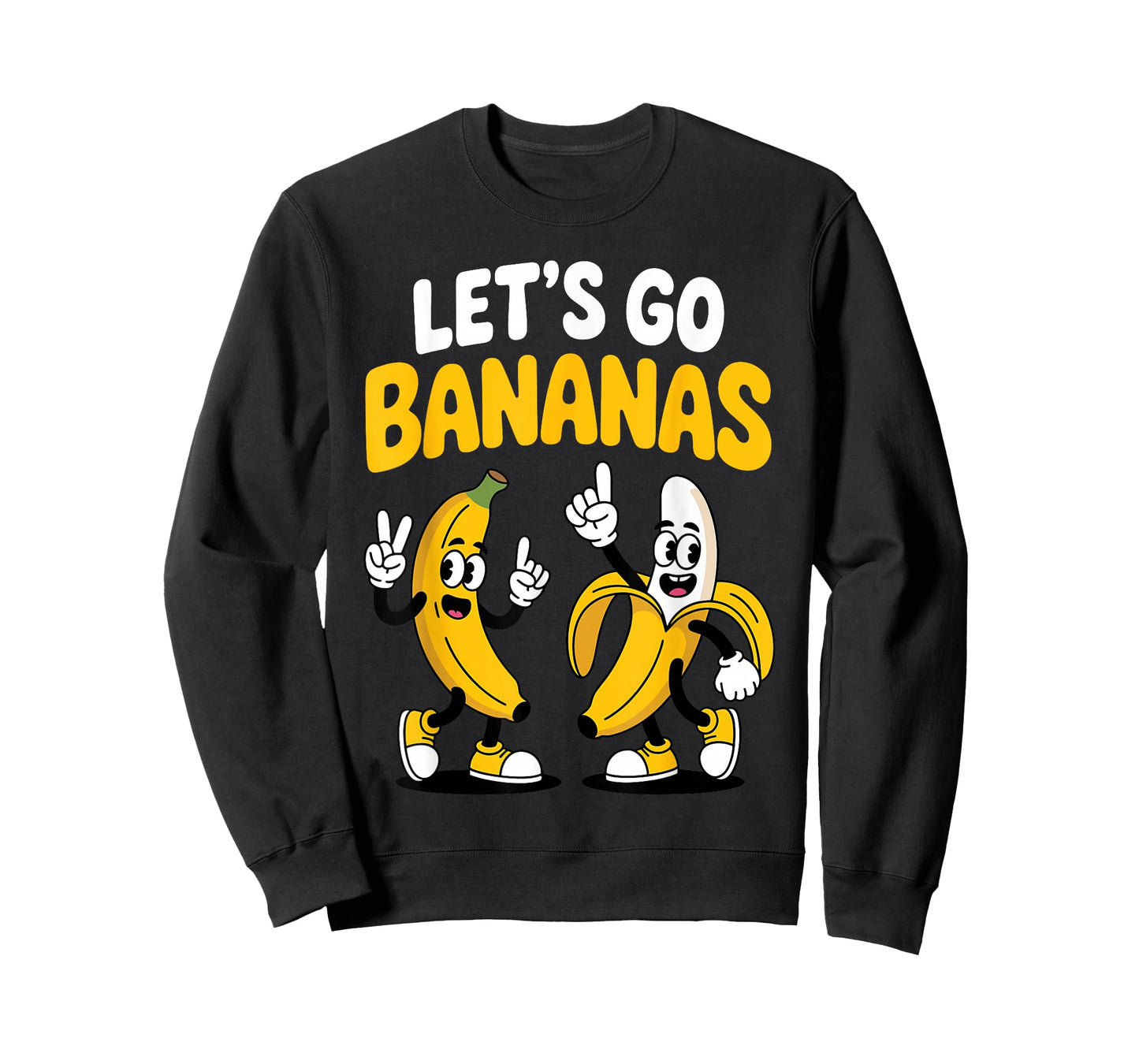 Banana Art for Men Women Kids Yellow Fruit Lovers Bananas T-Shirt