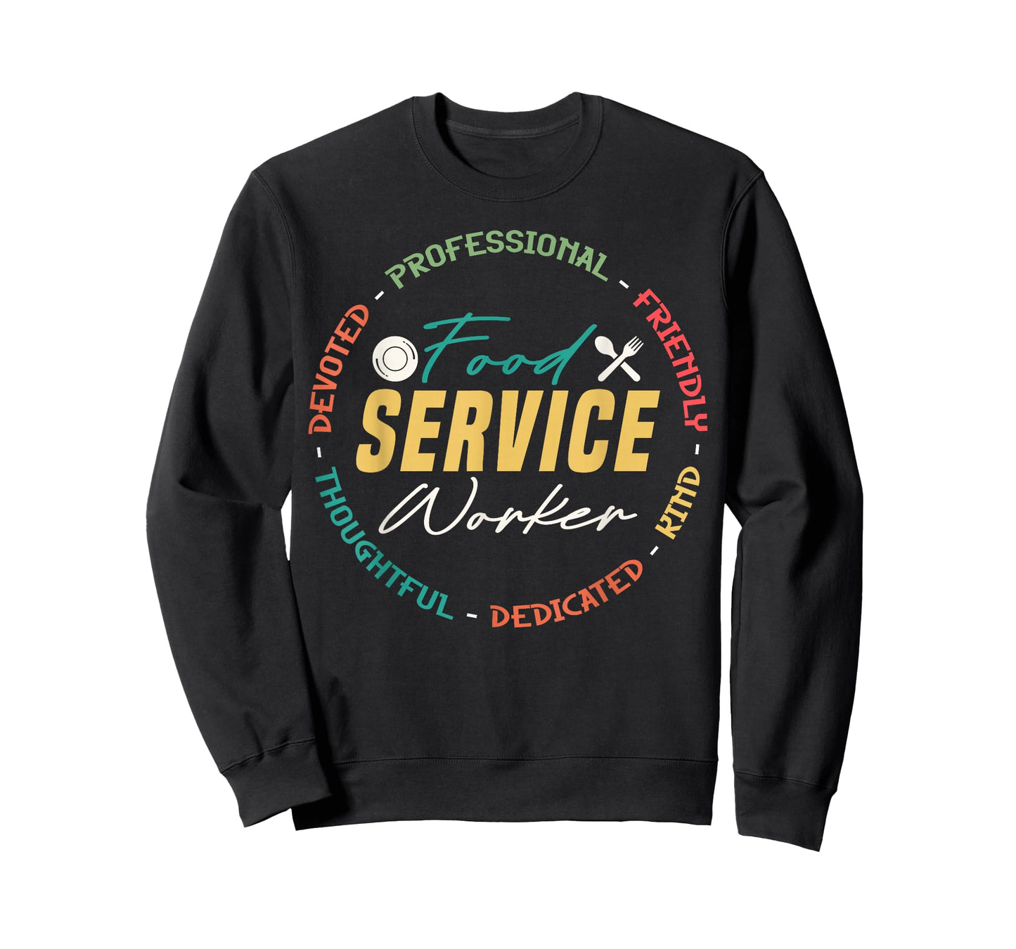 Cute Food Service Worker Appreciation T-Shirt