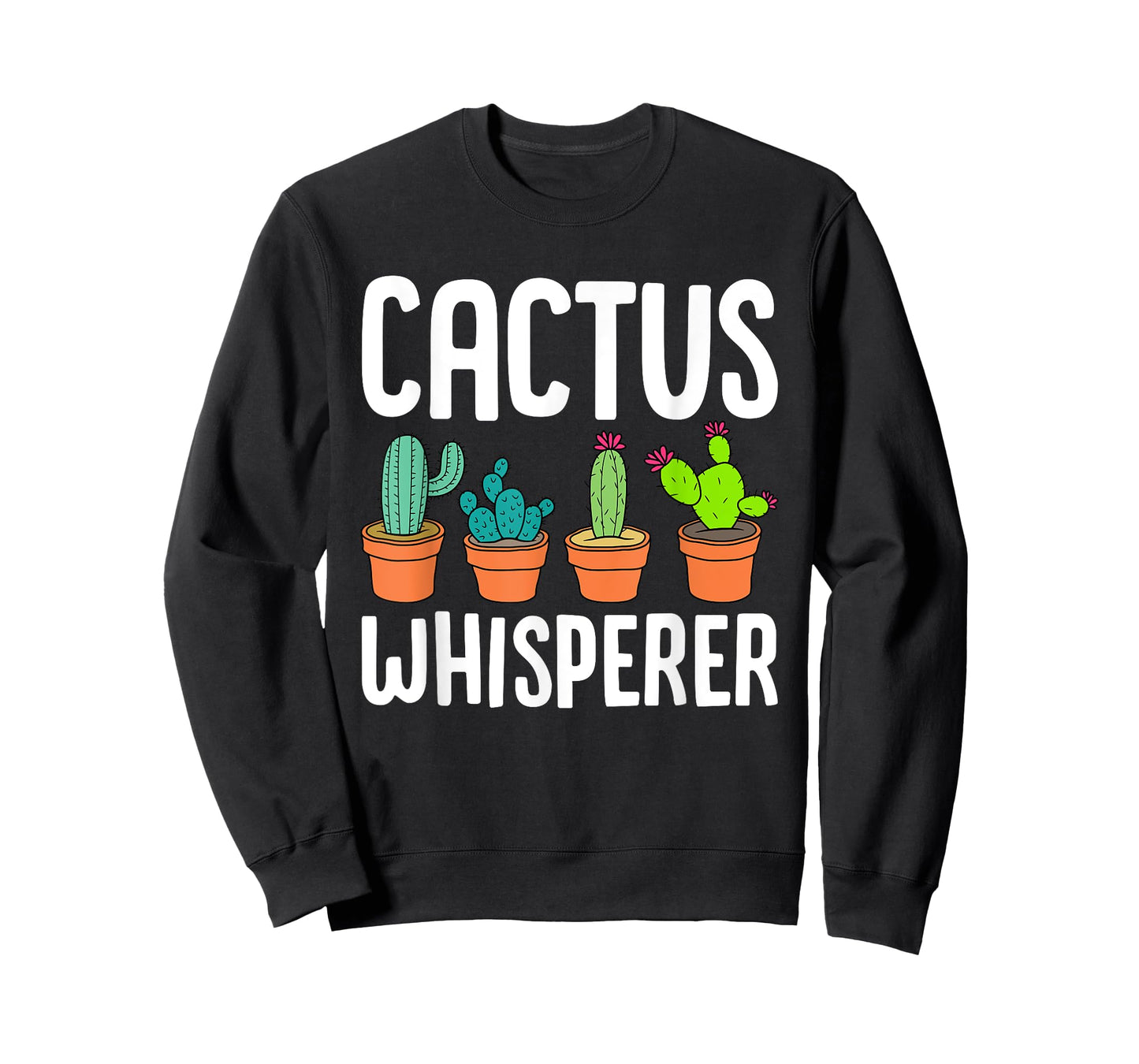 Cute Cactus Whisperer Funny Botany Succulents Lovers Outfit T-Shirt