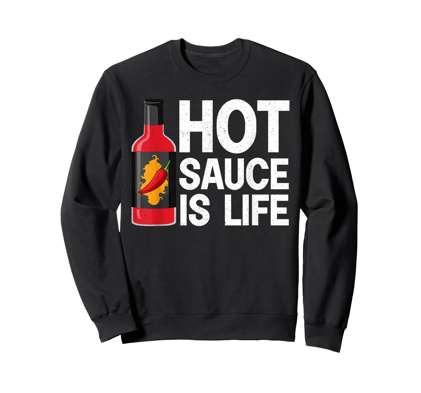 Cool Hot Sauce Art For Men Women Kids Spicy Hot Sauce Lover T-Shirt