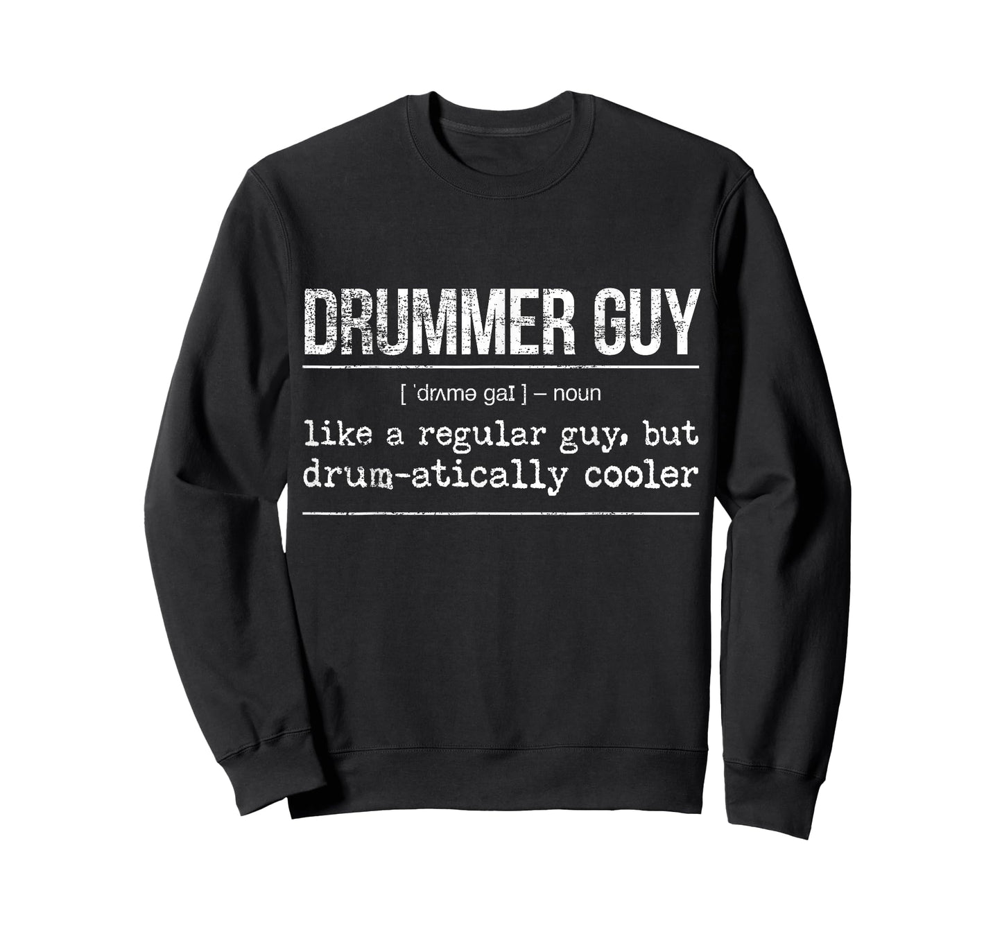 Drummer Gifts For Men & Women - Girls' Drumming T-Shirt - Black - Small - Short Sleeve - Classic Fit - Crew Neck - Retro - Lace - Fun - Summer