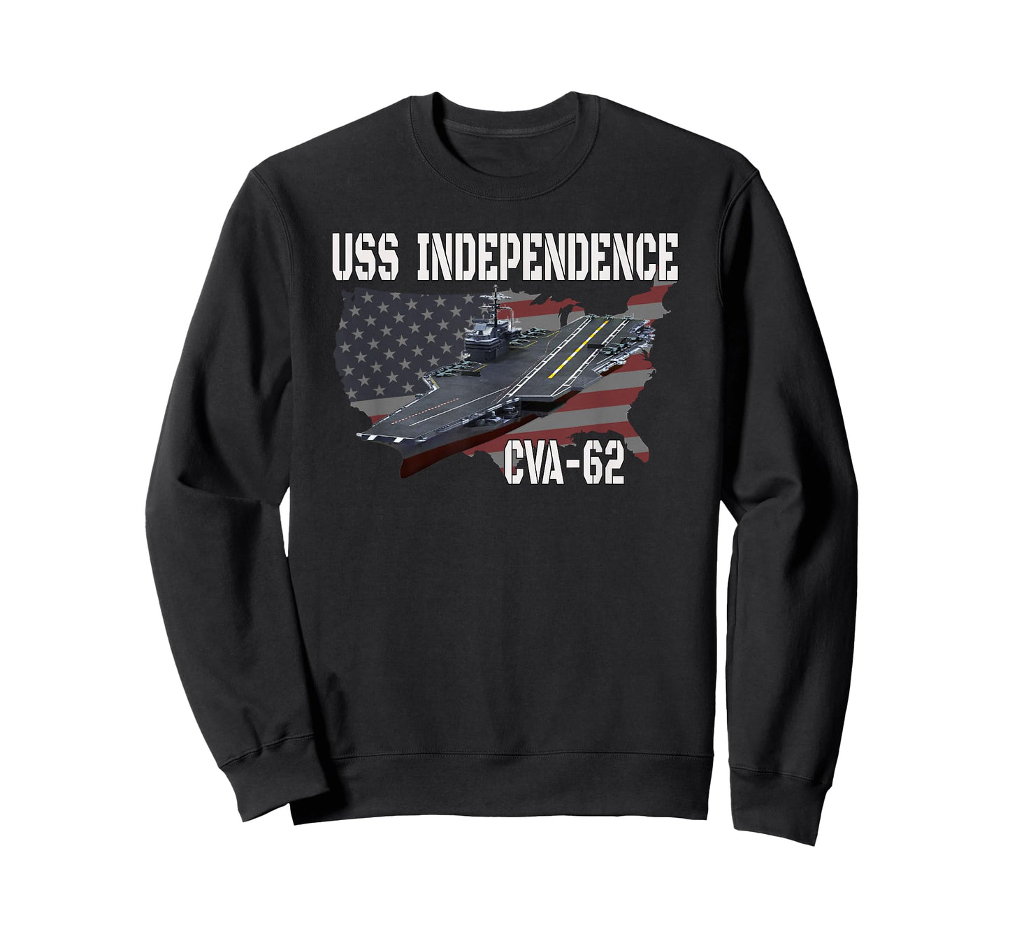 USS Independence CVA-62 Aircraft Carrier Veterans Day T-Shirt
