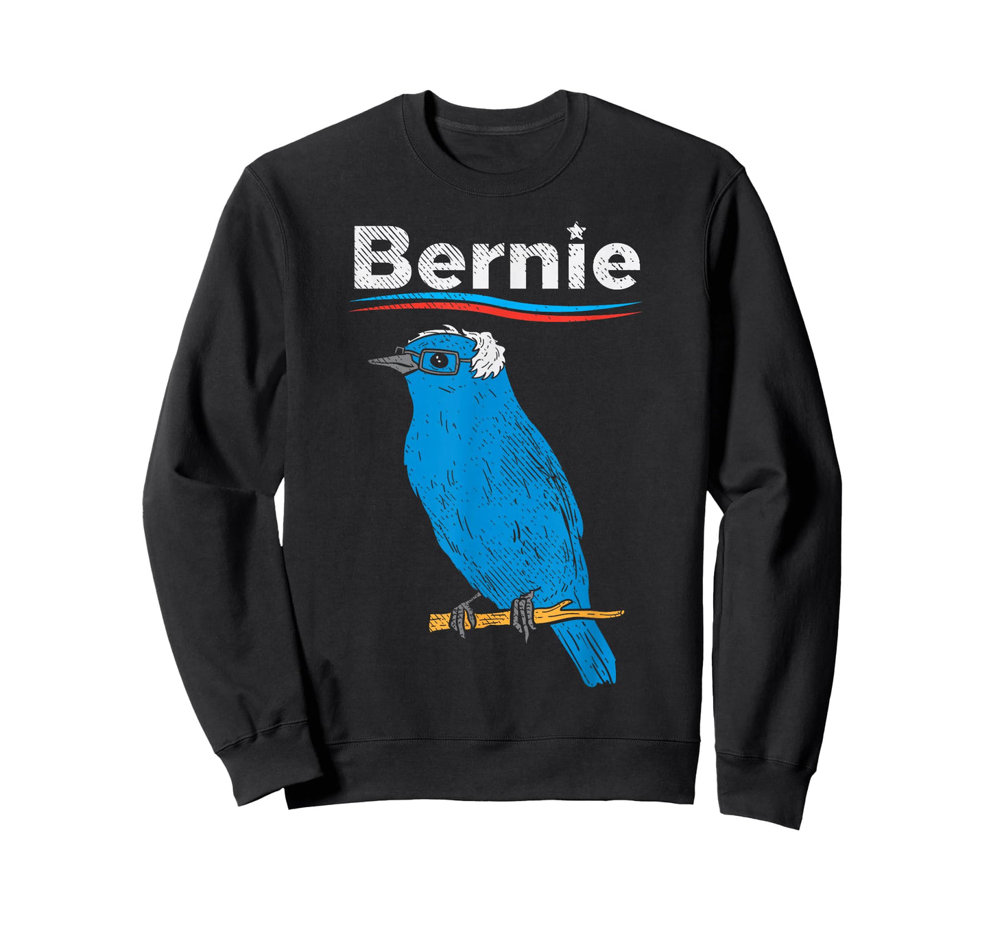 Bernie Sanders Blue Bird Glasses Wig 2020 Election President T-Shirt