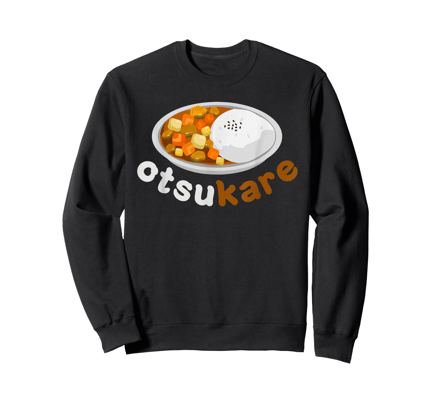 Funny Japanese Food Joke Otsu-Kare Curry Rice Pun T-Shirt