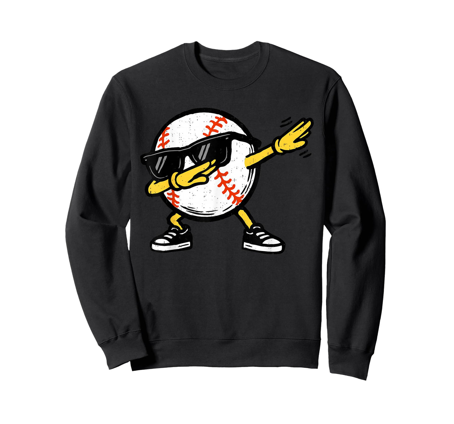 Dabbing Baseball Ball Funny Sport Player Dab Dance T-Shirt