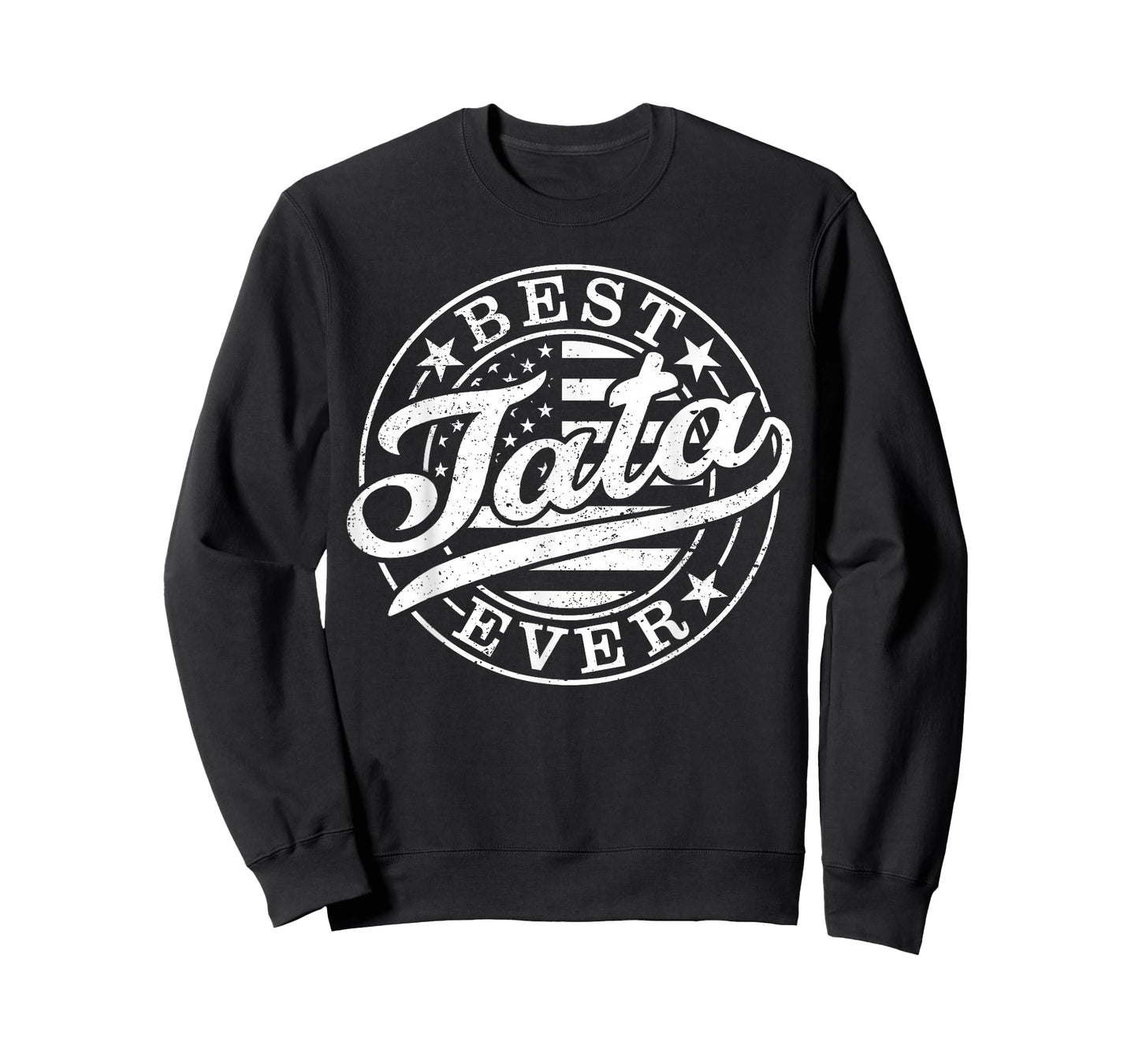 Best Tata Ever Father's Day American US Flag T-Shirt