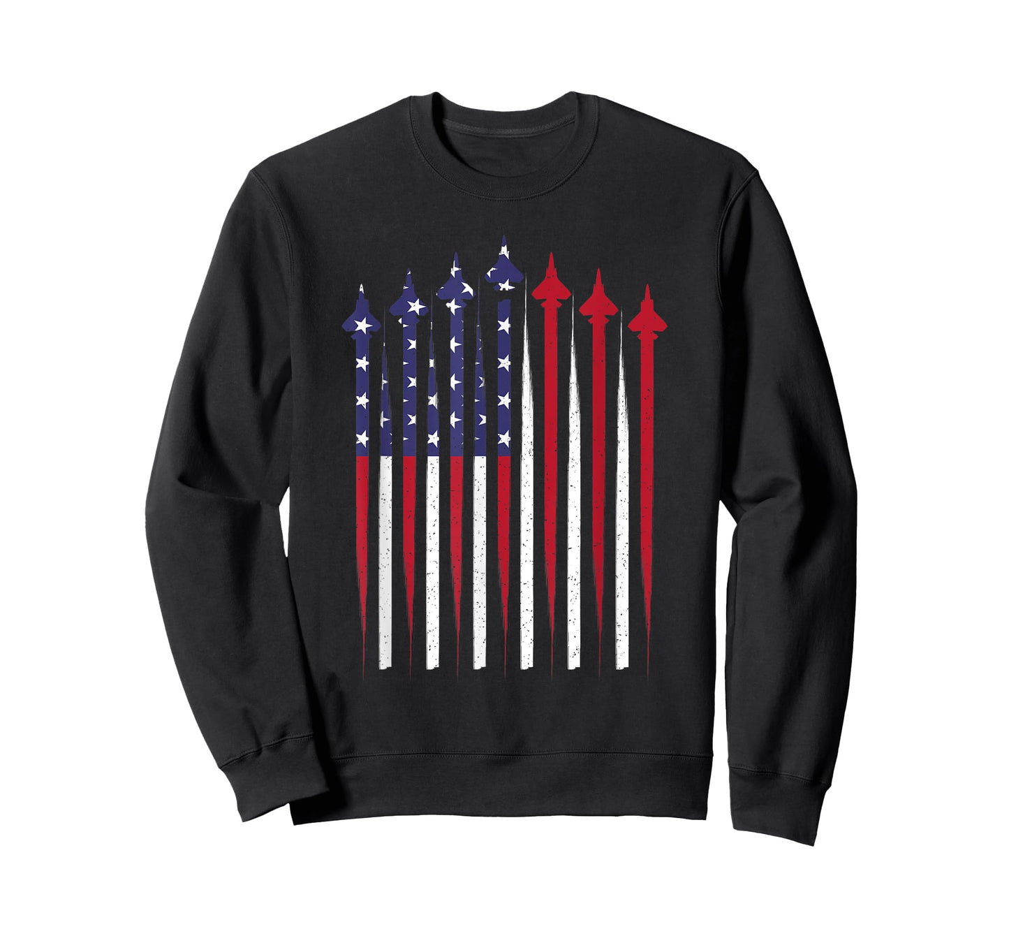 4th Of July Patriotic American Flag Jet Aviator USA Men Boys T-Shirt