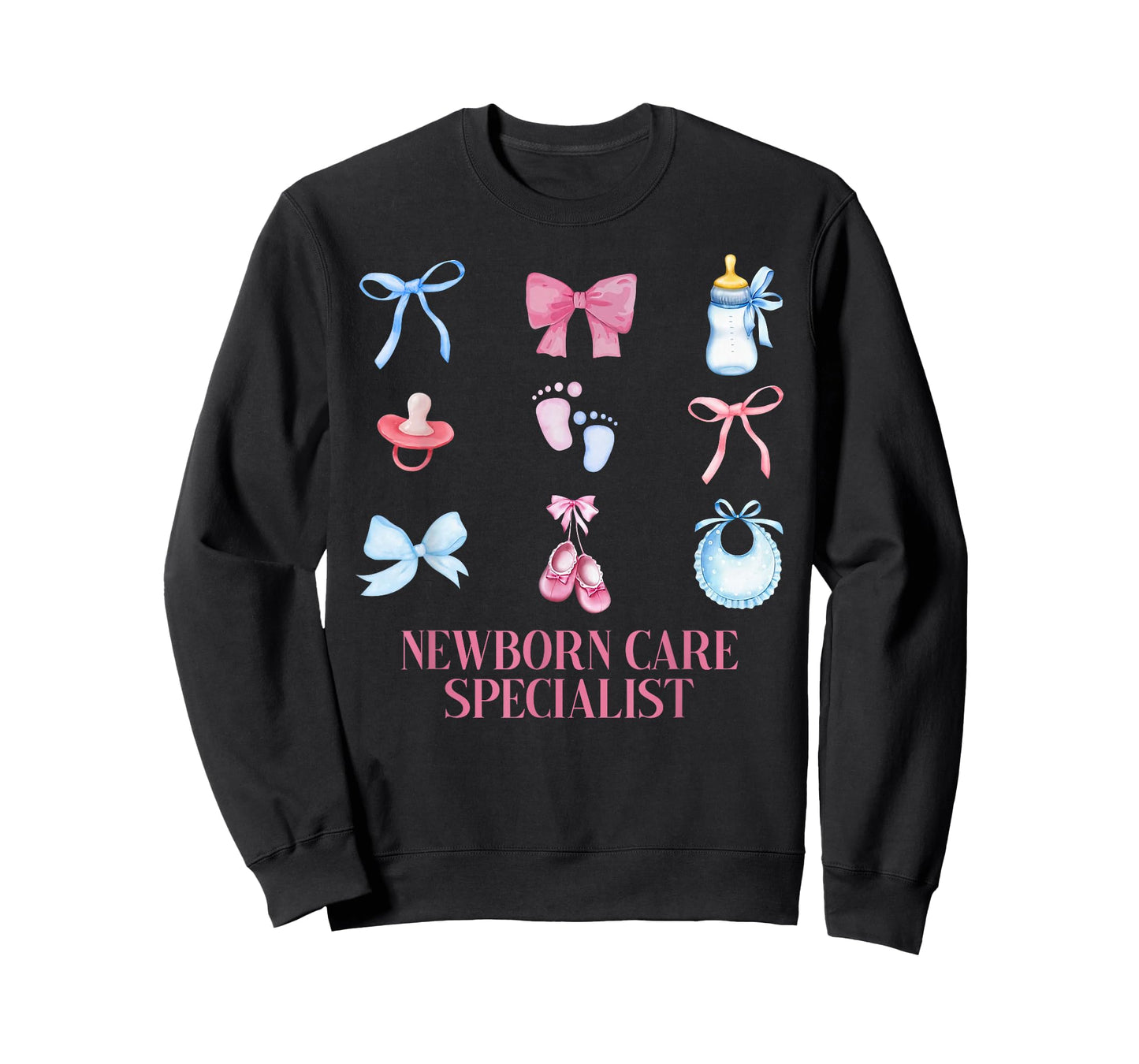 Coquette NCS Newborn Care Specialist Mother Baby Nurse T-Shirt