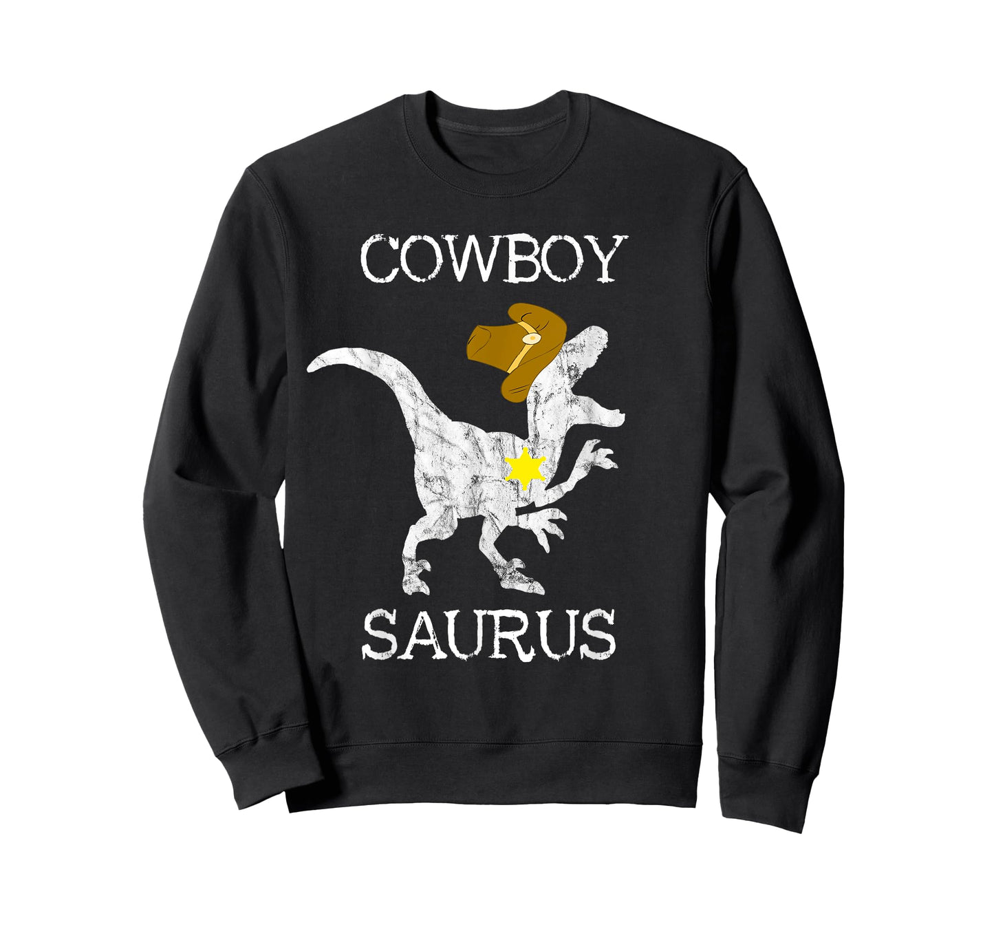 Cowboy Saurus Wild West Sheriff Rancher T Rex Dinosaur Shirt T-Shirt