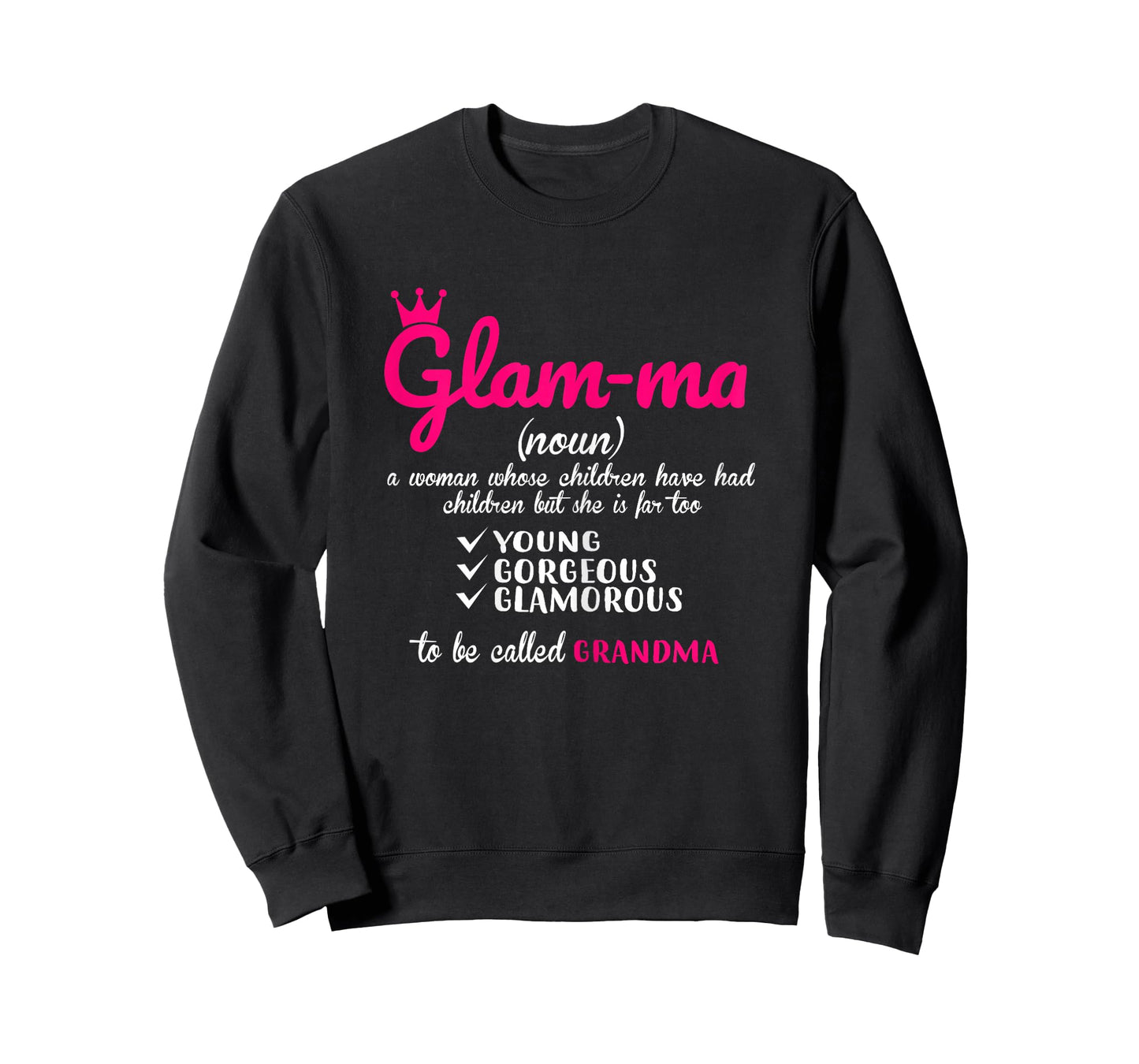 Grandma Definition Glamma T-Shirt Great Gift for Grandma T-Shirt