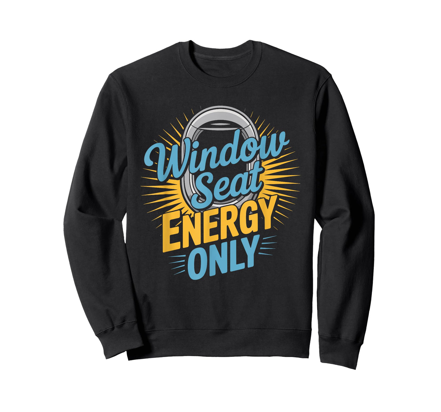 Window Seat Loyalist Airplane View Travel Sky Watcher Jet T-Shirt