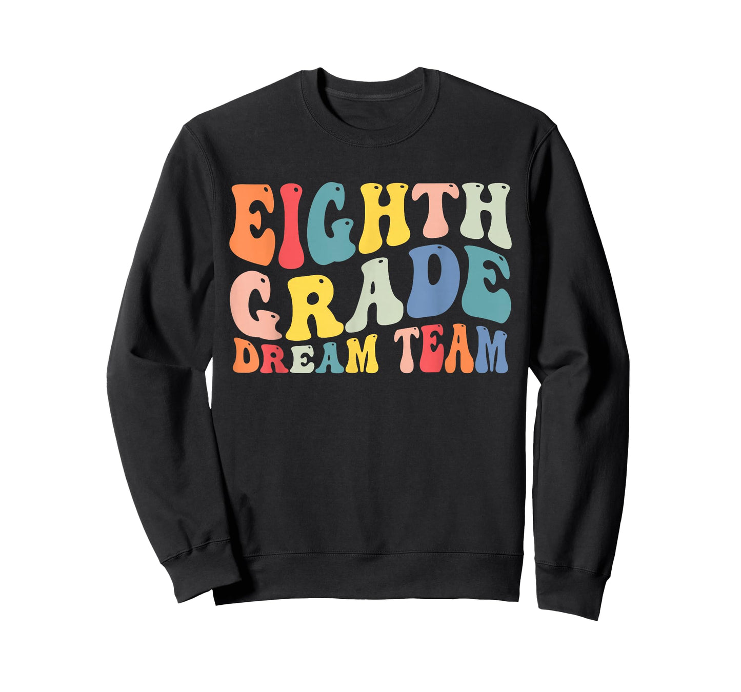 8th Grade Dream Team Teachers Boys Kids Retro Back To School T-Shirt