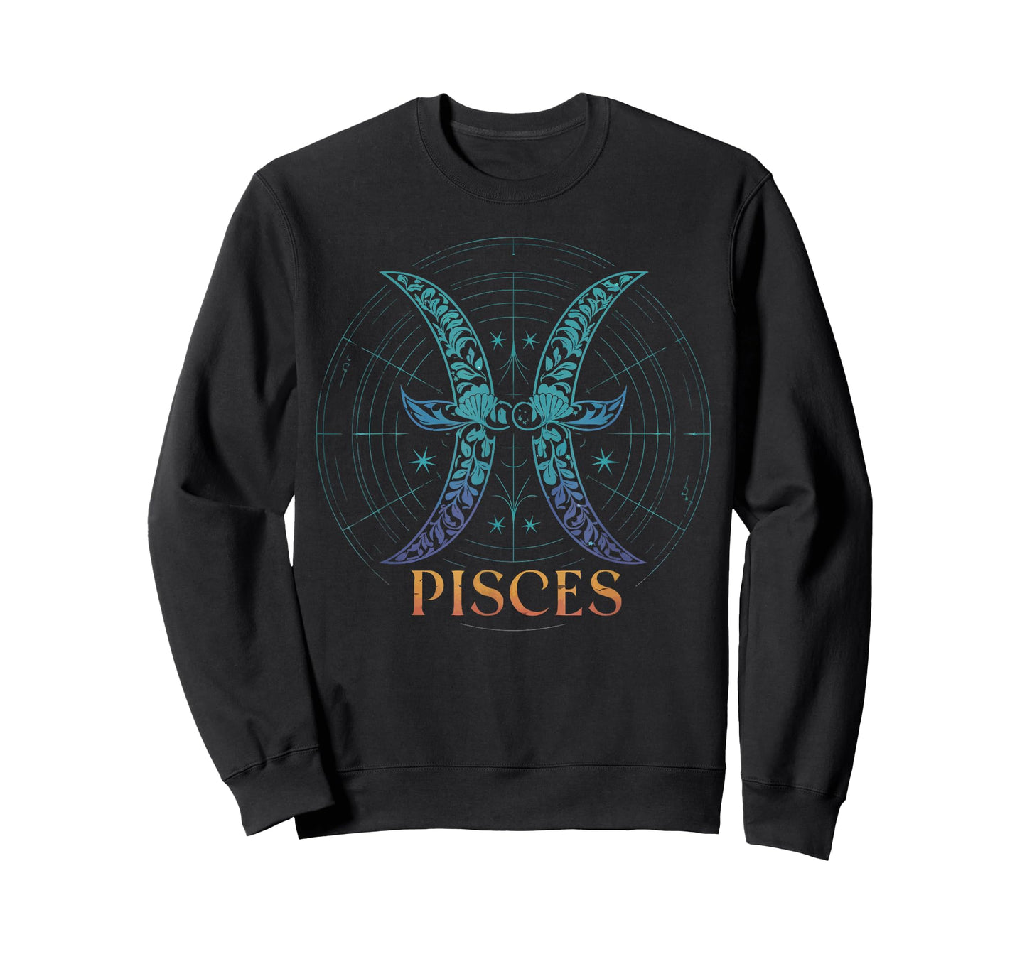 Pisces Zodiac Sign Star Astrology Birthday Horoscope T-Shirt