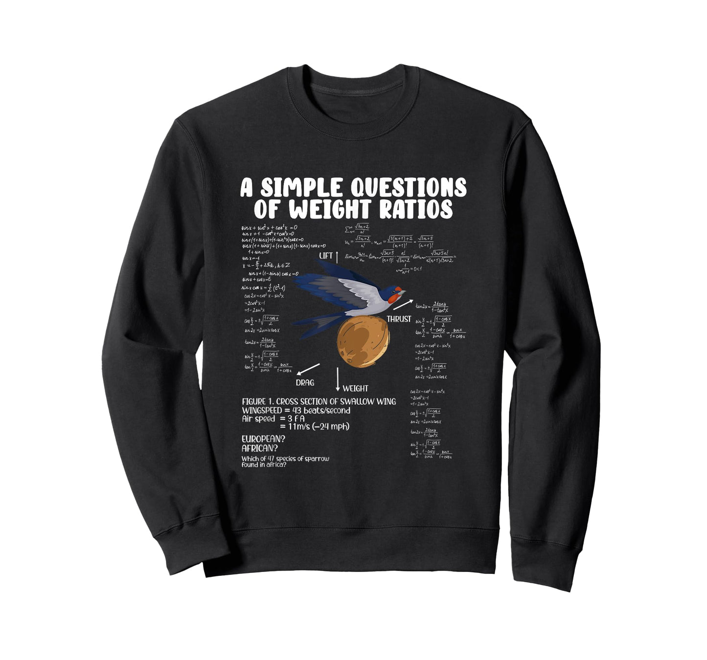 A Simple Question of Weight Ratios Math Teacher Men Women T-Shirt
