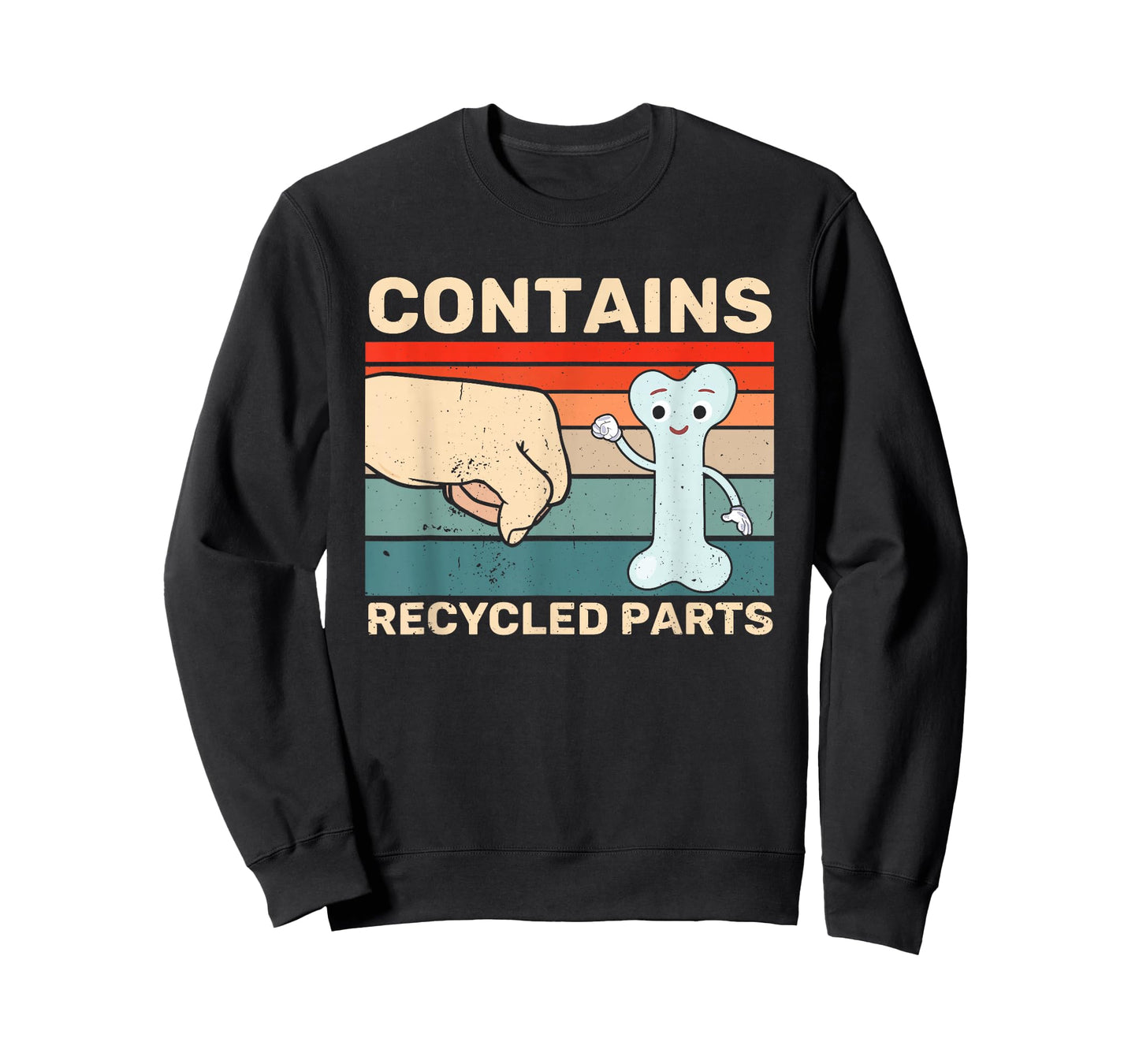 Contains Recycled Parts Bone Marrow Transplant Recipient T-Shirt