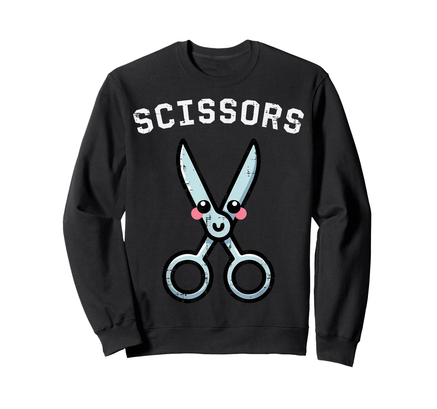 Halloween Scissors Matching Rock Paper Costume Women Men Kid T-Shirt